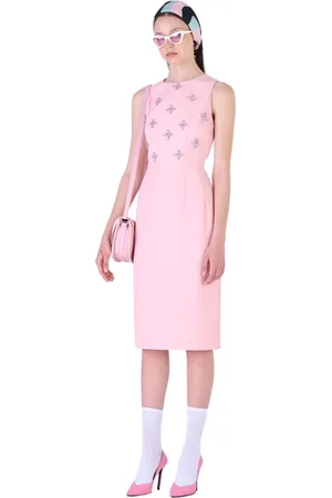 Silvian Heach Dames, Jurken, Roze, Maat: M Leer