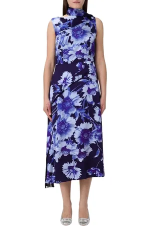 Erdem Dames, Jurken, Blauw, Maat: M Zijde