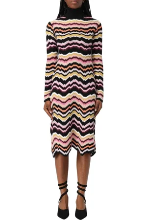Missoni Dames, Jurken, Veelkleurig, Maat: XS Wol