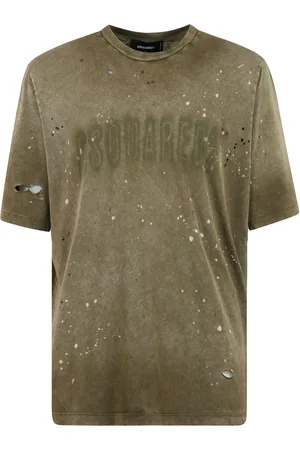 Dsquared2 Heren, Tops, Groen, Maat: XL Katoen