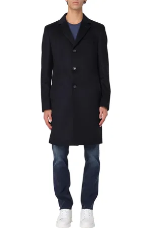 HUGO BOSS Heren, Mantels, Blauw, Maat: M