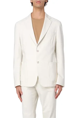 HUGO BOSS Heren, Jassen, Wit, Maat: L