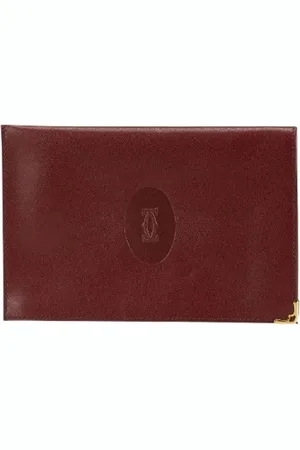 Cartier Dames, Pre-owned, Rood, Maat: ONE Size Leer
