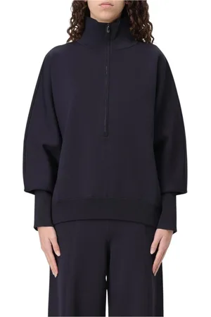 Max Mara Dames, Truien, Blauw, Maat: L