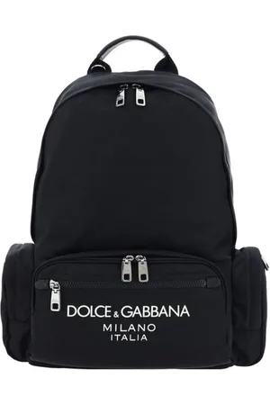 Dolce & Gabbana Heren, Tassen, Zwart, Maat: ONE Size Leer