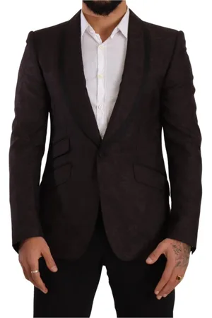 Dolce & Gabbana Heren, Jassen, Rood, Maat: M Zijde