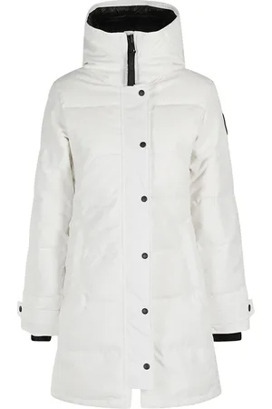 Canada Goose Dames, Mantels, Wit, Maat: S Katoen