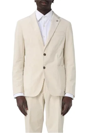 HUGO BOSS Heren, Jassen, Wit, Maat: XL Corduroy
