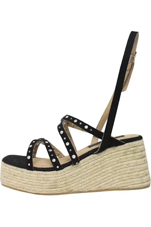 Colors of California Dames, Schoenen, Zwart, Maat: 38 EU Leer