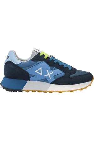 sun68 Heren, Schoenen, Blauw, Maat: 43 EU Leer