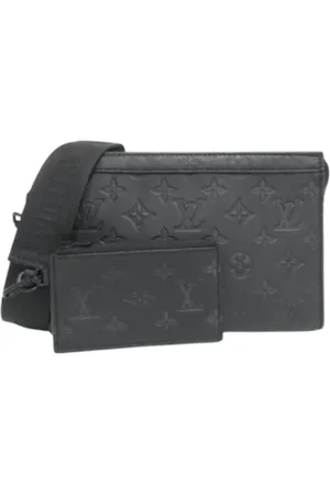 LOUIS VUITTON Dames, Pre-owned, Zwart, Maat: ONE Size Leer