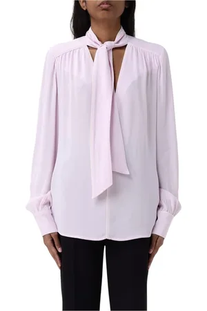 Elisabetta Franchi Dames, Blouses & Shirts, Roze, Maat: L Zijde