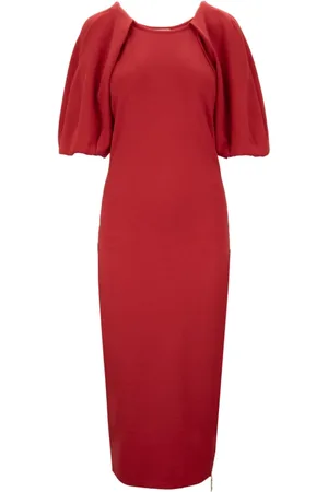 Elisabetta Franchi Dames, Jurken, Rood, Maat: L Zijde