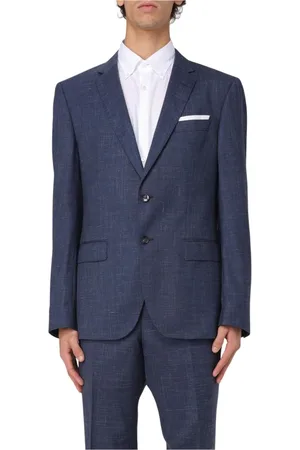 HUGO BOSS Heren, Jassen, Blauw, Maat: M