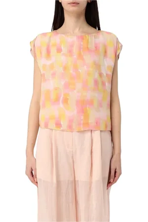 Armani Exchange Dames, Tops, Veelkleurig, Maat: XS Zijde