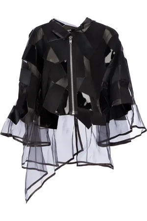 JUNYA WATANABE Dames, Blouses & Shirts, Zwart, Maat: S Synthetisch
