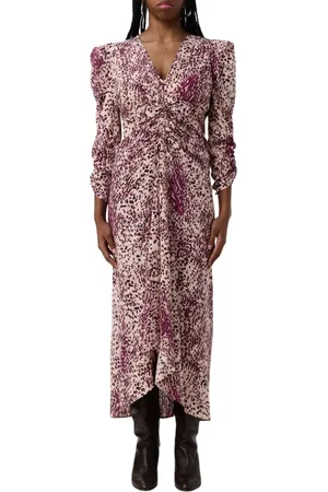 Isabel Marant Dames, Jurken, Paars, Maat: S