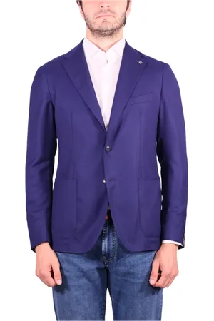 TAGLIATORE Heren, Jassen, Blauw, Maat: L Wol