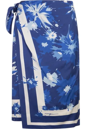 Msgm Dames, Rokken, Blauw, Maat: 2XS Viscose