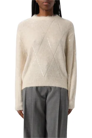 Brunello Cucinelli Dames, Truien, , Maat: M Mohair