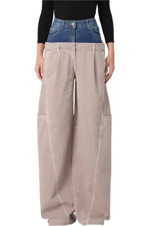 Elisabetta Franchi Dames, Jeans, Veelkleurig, Maat: W27 Katoen