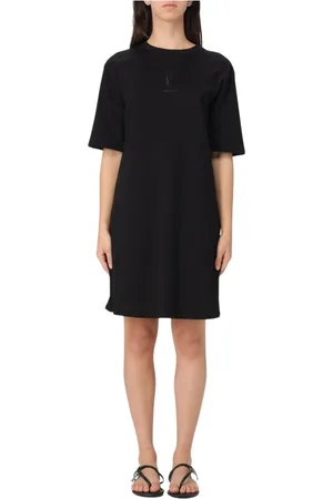 Armani Exchange Dames, Jurken, Zwart, Maat: S