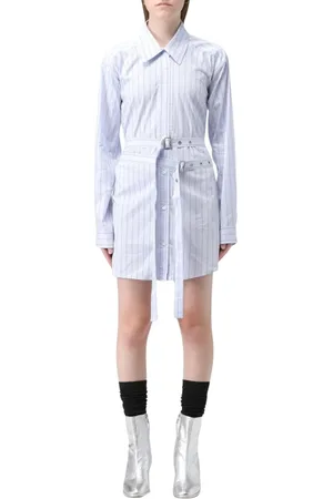 AMBUSH Dames, Jurken, Blauw, Maat: XS Katoen