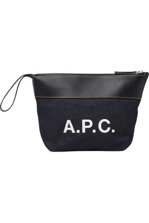 A.P.C. Heren, Tassen, Blauw, Maat: ONE Size Denim