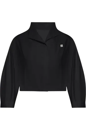 Givenchy Dames, Blouses & Shirts, Zwart, Maat: XS Katoen
