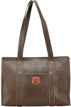 Céline Dames, Pre-owned, Bruin, Maat: ONE Size Leer