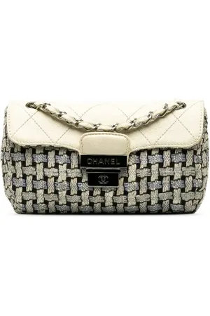 CHANEL Dames, Pre-owned, Blauw, Maat: ONE Size Wol