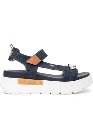 Nero Giardini Dames, Schoenen, Blauw, Maat: 38 EU Denim