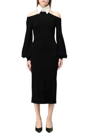 Karl Lagerfeld Dames, Jurken, Zwart, Maat: M
