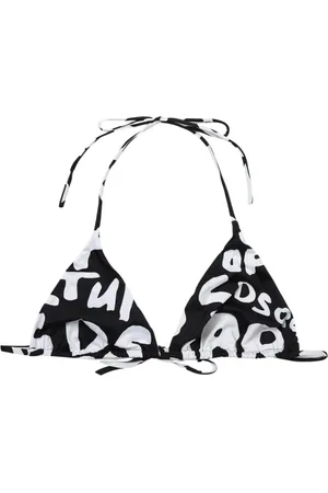 Dsquared2 Dames, Badkleding, Zwart, Maat: L Polyamide