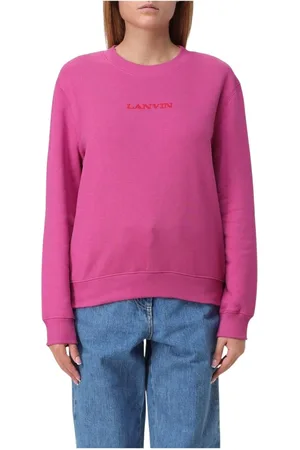 Lanvin Dames, Sweatshirts & Hoodies, Roze, Maat: M Katoen