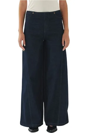 ALOHAS Dames, Jeans, Blauw, Maat: S Denim