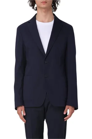 HUGO BOSS Heren, Jassen, Blauw, Maat: XL