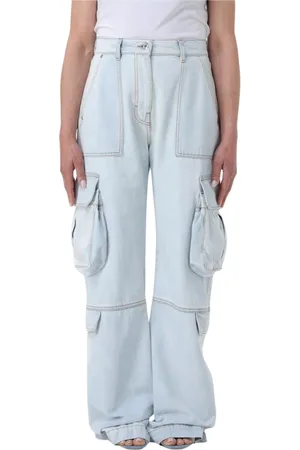 Msgm Dames, Jeans, Blauw, Maat: S Katoen