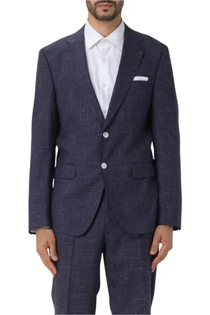 HUGO BOSS Heren, Jassen, Blauw, Maat: 2XL