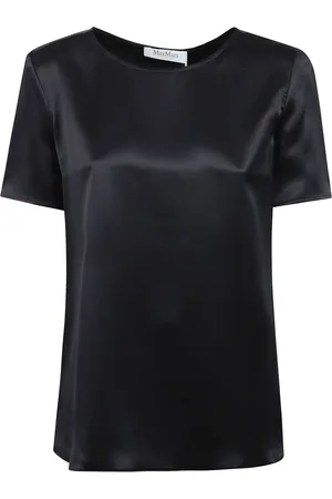 Max Mara Dames, Blouses & Shirts, Blauw, Maat: M Zijde