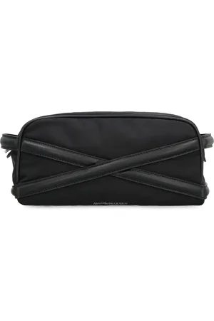 Alexander McQueen Heren, Tassen, Zwart, Maat: ONE Size Nylon