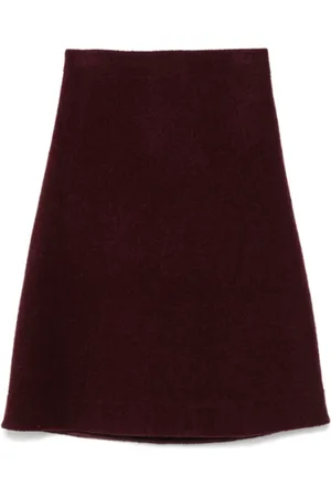 Jil Sander Dames, Rokken, Rood, Maat: L