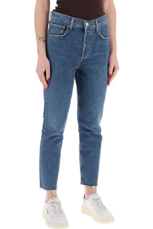 AGOLDE Dames, Jeans, Blauw, Maat: W26 Katoen