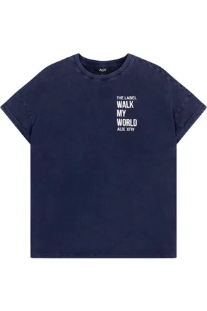 Alix the label Dames, Tops, Blauw, Maat: L