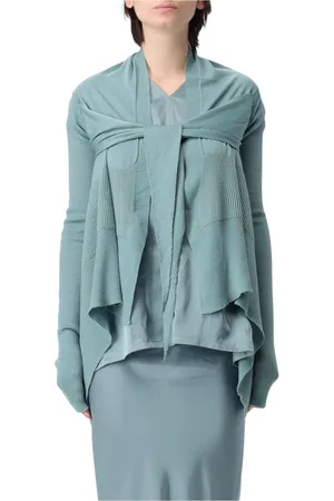 Rick Owens Dames, Blouses & Shirts, Blauw, Maat: S Zijde