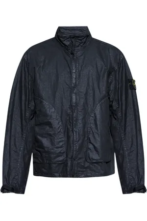 Stone Island Heren, Jassen, Blauw, Maat: L Nylon