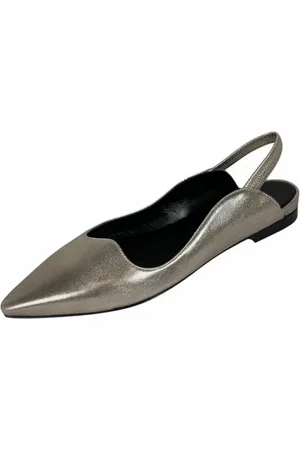 MARA BINI Dames, Schoenen, Grijs, Maat: 39 EU Leer
