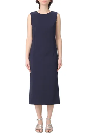 Patrizia Pepe Dames, Jurken, Blauw, Maat: S