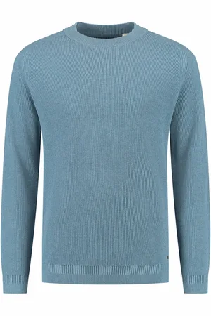 Dstrezzed Heren, Truien, Blauw, Maat: L Katoen