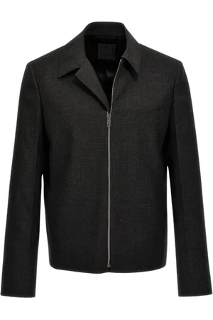Givenchy Heren, Jassen, Grijs, Maat: S Wol